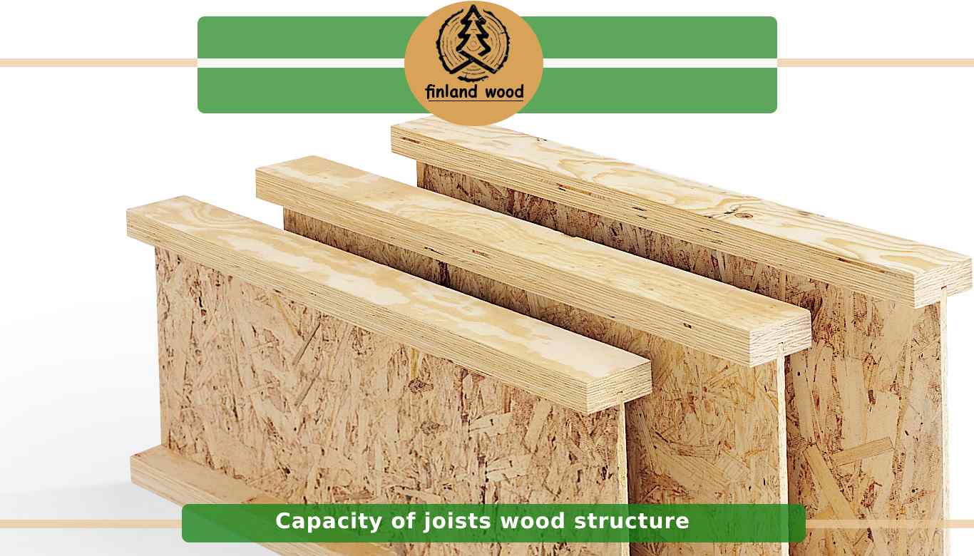 Capacity of joists wood structure