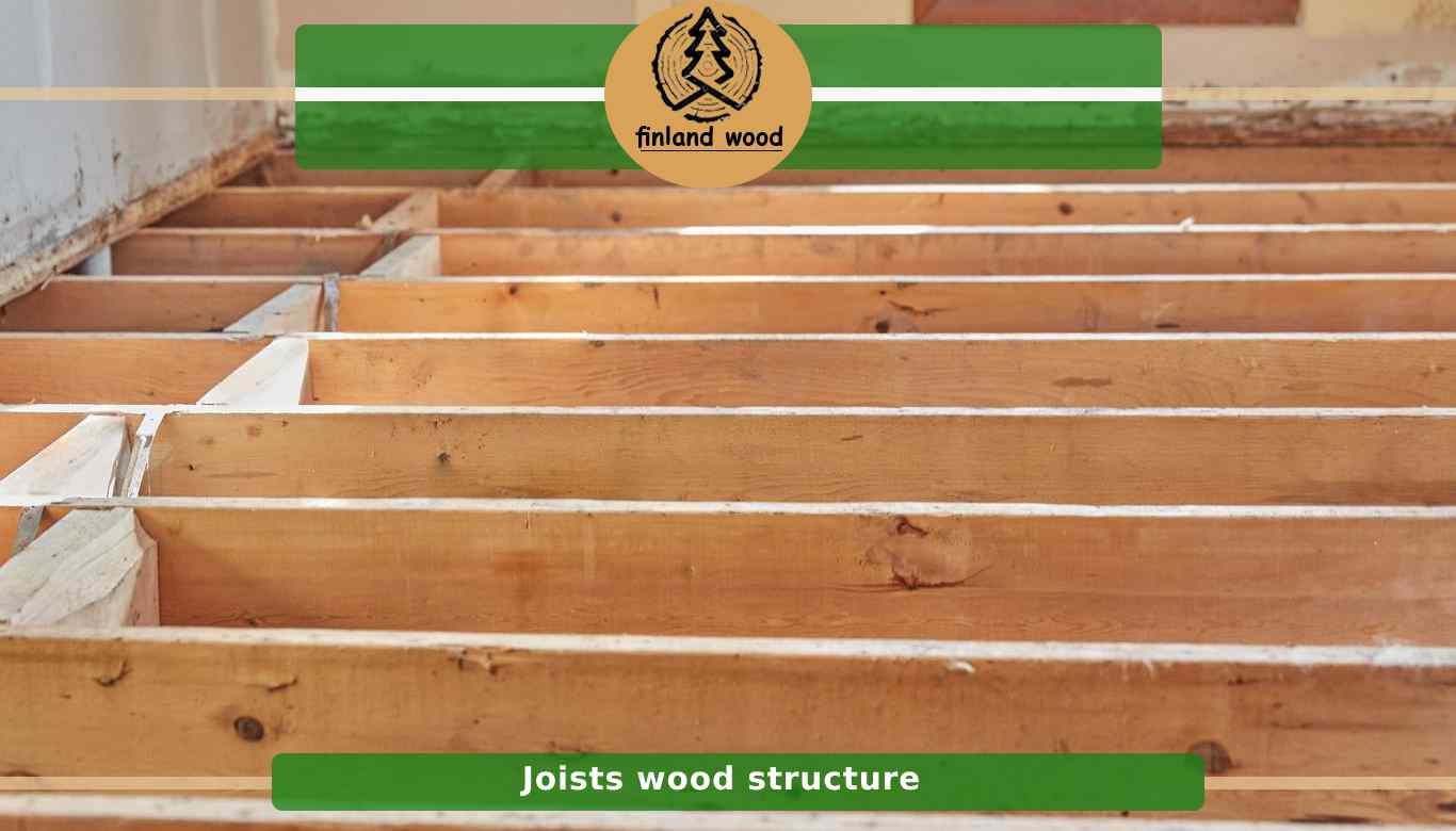 Joists wood structure