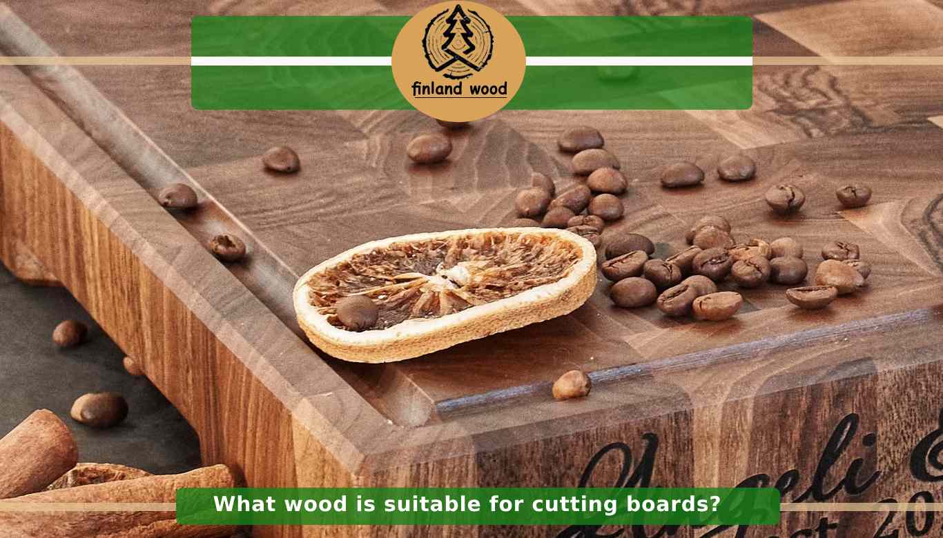 What wood is suitable for cutting boards?